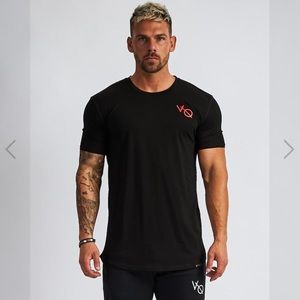 VANQUISH ESSENTIAL SP BLACK SHORT SLEEVED T-SHIRT